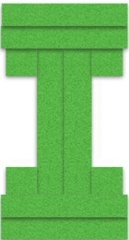 iBeam top and bottom planks
